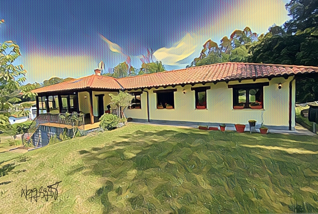 Edited in Prisma app with Thota Vaikuntam