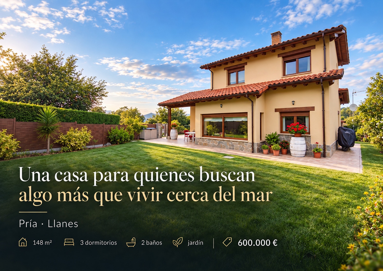 UNA CASA PARA QUIENES BUSCAN ALGO MÁS QUE VIVIR CERCA DEL MAR